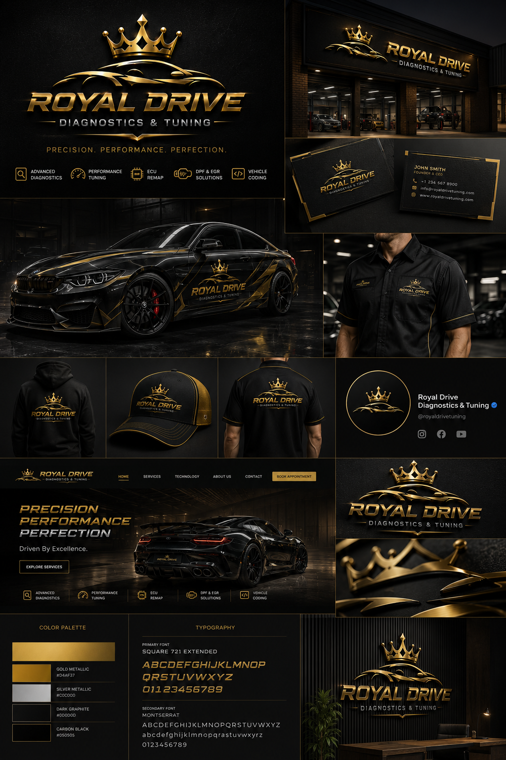 Royal Drive premium brand showcase
